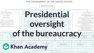 Presidential oversight of the bureaucracy [upl. by Haceber691]