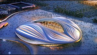 MUNDIAL DE FÚTBOL QATAR 2022 ESTADIOS INCREIBLES [upl. by Emya]