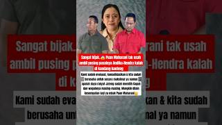 Dilain kesempatan lagi ya mbak Puanshortspuanmaharaniandikaperkasa cagub polri tni viralvideo [upl. by Aiceila]