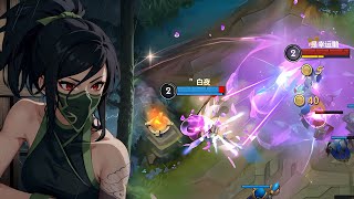 Wild Rift Akali  Top 1 Akali Gameplay Rank grandmaster [upl. by Mussman125]