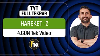 Hareket soru çözümü 2  TYT Fizik 4Gün [upl. by Sapowith]