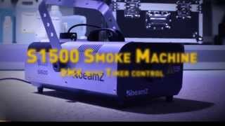 BeamZ S1500 DMX Smoke Machine [upl. by Sindee]