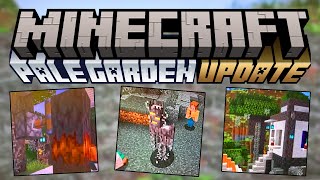 Minecraft 122  WYCIEKŁA AKTUALIZACJA Pale Garden Update [upl. by Ozen185]