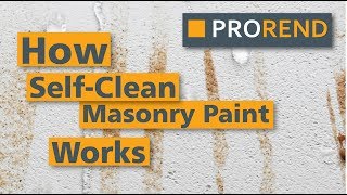 How SelfClean Masonry Paint Works [upl. by Asp]