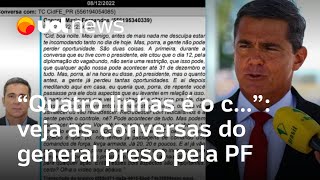 Plano de golpe e mortes de Lula e Moraes Quatro linhas é o c disse general Mario Fernandes [upl. by Alleyne]