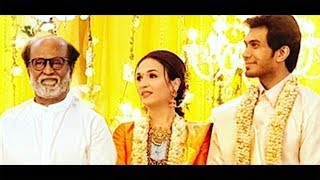 Soundarya Rajinikanth Wedding Reception  Vishagan Vanangamudi  Marriage Video [upl. by Eicak]