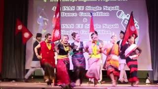 Gauchha Geet Nepali  4th INAS EU Regional Program 2016 [upl. by Dias]