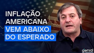 Inflação americana vem abaixo do esperado Copo meio cheio ou meio vazio para o Fed [upl. by Reeta]