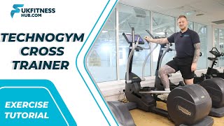 Exercise Tutorial Technogym Cross Trainer  Elliptical [upl. by Stock340]