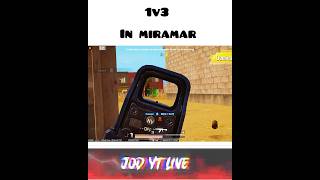 1v3 in miramar 😈☠️ bgmi viralvideo livestream [upl. by Rofotsirk]