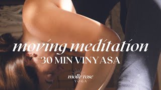 Moving Meditation 30 Min Slow  Simple Yoga Flow [upl. by Tali981]