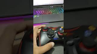 Red gear pro series wired gamepad vibration test [upl. by Maddox]