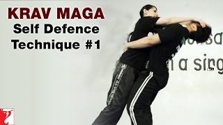 Self Defence Technique 1 Krav Maga  Mardaani  Rani Mukerji [upl. by Nerraf]