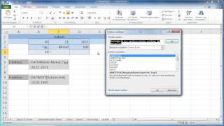 Excel 2010  Datum [upl. by Francesco30]