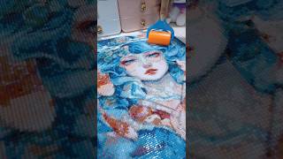 ✨️Diamond Painting Kitting up ASMR✨️goddess of water diamondpainting satisfying craft asmr [upl. by Hermine483]