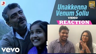 Yennai Arindhaal  Unakkenna Venum Sollu Video Reaction by Malayalees  Ajith  Harris Jayaraj [upl. by Magree654]