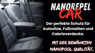 Nanorepel für Autotextilien – Schützen Sie Ihre Autositze vor Schmutz und Feuchtigkeit [upl. by Aicirtal]