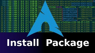 Arch Linux  Install Package [upl. by Nosredneh]