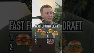 Fast Food Item Draft Vs THE RIZZLER Who Won shorts draft fastfood chickfila therizzler [upl. by Delogu]