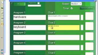 SMART Notebook Lesson Activity Toolkit Anagram [upl. by Gibson]