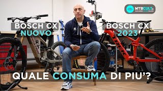 Bosch CX nuovo contro CX Gen 4 quale consuma di più [upl. by Alexandro]