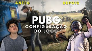 A melhor CONFIGURAÇÃO para PUBG  Descomplicando [upl. by Cherey]