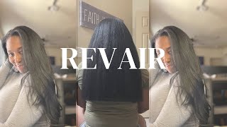 RevAir Blow Dryer  Healthy Natural Hair naturalhair silkpress [upl. by Sucirdor]