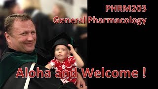 Aloha and Welcome to General Pharmacology [upl. by Annaid440]