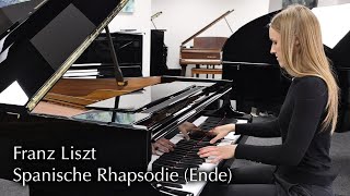 GrotrianSteinweg Flügel Modell 160  Franz Liszt  Spanische Rhapsodie Ende [upl. by Ambrosine725]