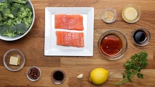 MapleGlazed Salmon Dinner in 15 Minutes or Less [upl. by Mordy]