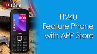 TTfone TT240 Simple Easy to use Mobile Phone  3G KaiOS [upl. by Ihcalam]