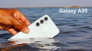 Samsung Galaxy A35 5G Water Test [upl. by Repohtsirhc330]