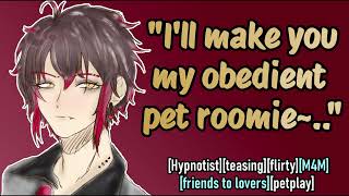 asmr roomate brainwashes you into his mindless pet hypnosis roleplay gentle dom M4M [upl. by Ydeh]