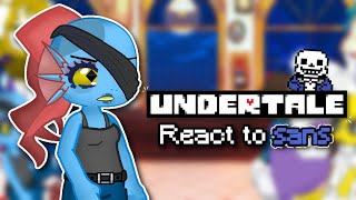 UNDERTALE react to Sans memes [upl. by Naujak]