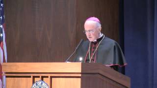 Religious Freedom Persecution of the Church and Martyrdom by HE Archbishop Carlo Maria Vigano [upl. by Neetsirk]