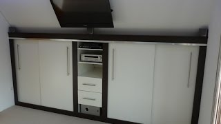 Einbauschrank selbst gebaut im quotZeitrafferquot  selfmade builtin wardrobe  DIY [upl. by Juieta]