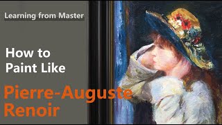 How to Paint Like Pierre  Auguste Renoir  Figure Painting  Acrylic [upl. by Job]