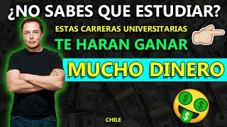 🤑📝 Carreras MEJOR PAGADAS y DEMANDADAS en Chile 2023 Mejores Carreras para ESTUDIAR en Chile 2023 [upl. by Vladamar]