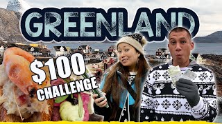 100 Food Challenge in Nuuk How expensive is Greenland Grocery Café Fast Food Market [upl. by Jaynes82]