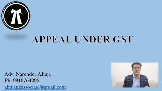 Appeal to Appellant Authority  Section 107 [upl. by Dibb100]