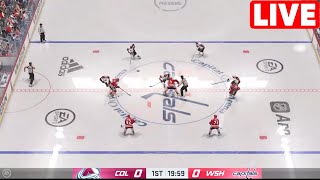 NHL LIVE Washington Capitals vs Colorado Avalanche  13th Feb 2024  NHL Full Game Highlights NHL24 [upl. by Mcgean]