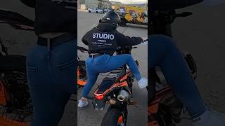 Ich fahre in sie rein😱 bikergirl motovlog olli [upl. by Aikit]