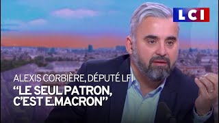 Remaniement  quotLe seul patron cest Emmanuel Macronquot fustige Alexis Corbière [upl. by Ariahaj]