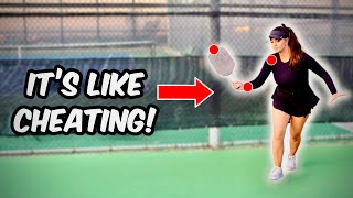 How to Score More Points in Pickleball WHILE RETURNING [upl. by Annekam486]