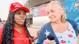 quotIts About Unityquot Trump Supporters and Undecided Talk 2024 Election at Uniondale New York Rally [upl. by Alta900]