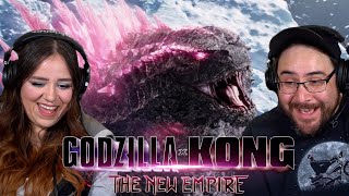 Godzilla x Kong THE NEW EMPIRE Trailer Reaction  The MonsterVerse has a new tag team [upl. by Eirb]