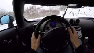 Autoxo Koenigsegg CCXR Snow Drift with Fredric Aasbo [upl. by Nonnarb]