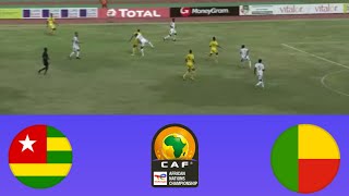 🔴 LIVE Togo vs Benin 2024 CHAN Qualifiers Live Match Updates Africa Nations Championship [upl. by Nnayecats]