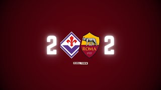 🟡 Fiorentina  ROMA 🔴 LIVE REACTION 20232024 [upl. by Moritz388]