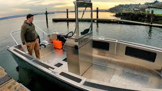 Aluminum Workboat Grizzly 21 Silverback Marine Seattle [upl. by Dagney]